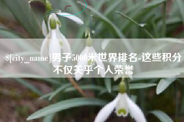 青岛男子5000米世界排名-这些积分不仅关乎个人荣誉