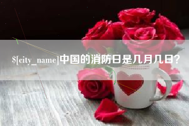 青岛中国的消防日是几月几日？