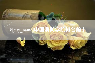青岛中国消防学院排名前十