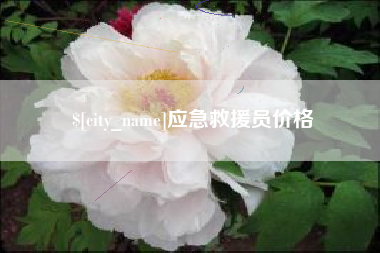 青岛应急救援员价格