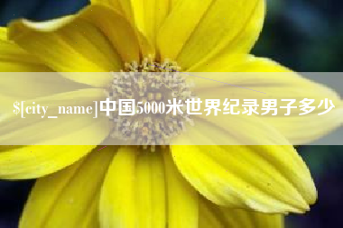 青岛中国5000米世界纪录男子多少