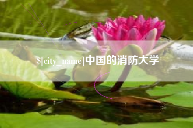 青岛中国的消防大学