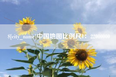 青岛中国地图比例尺1：22000000